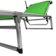 Aga Zahradní polohovací lehátko GARDEN EXCLUSIVE MC372310LG Lime Green