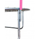 Aga SPORT FIT Trampolína 430 cm Pink + vnitřní ochranná síť