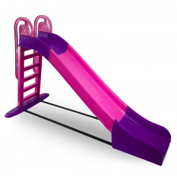 Doloni Skluzavka s madlem 243 cm Růžovo-fialová