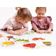 CzuCzu Puzzle Čtyřnozí červi ZA4156