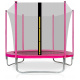 Aga SPORT FIT Trampolína 180 cm Pink + vnitřní ochranná síť