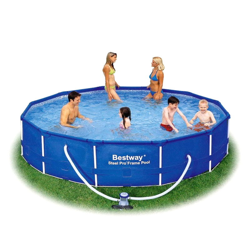 Bestway Steel Pro Frame 4,57 x 0,91 m 56066 + Kartušová filtrace
