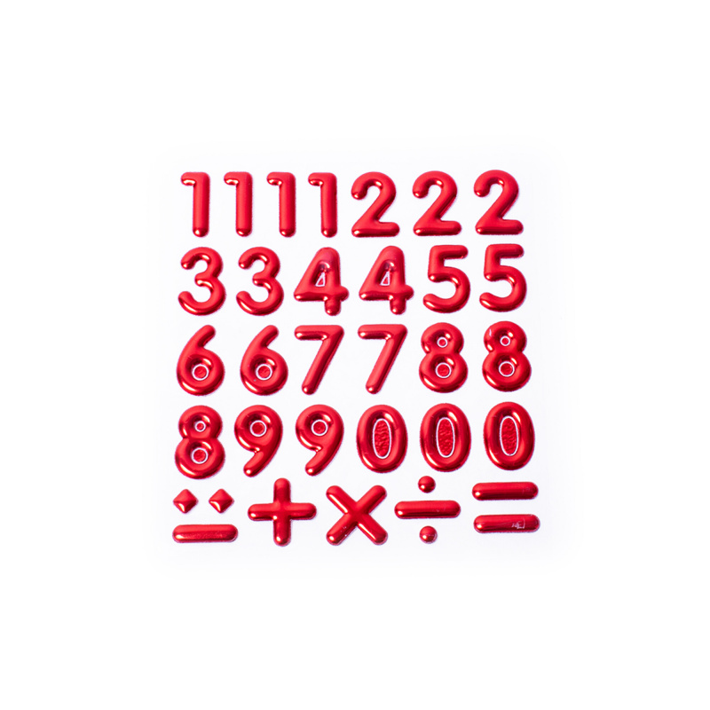 Aga4Kids Samolepící čísla DS8109CC