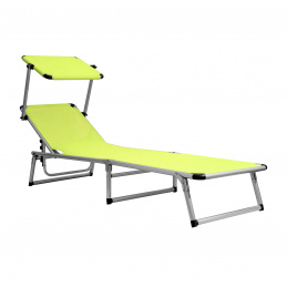 Aga Zahradní polohovací lehátko GARDEN EXCLUSIVE MC372310GG Yellow Green