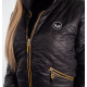 Versace 19.69 Dámský prošívaný kabát C66 Black