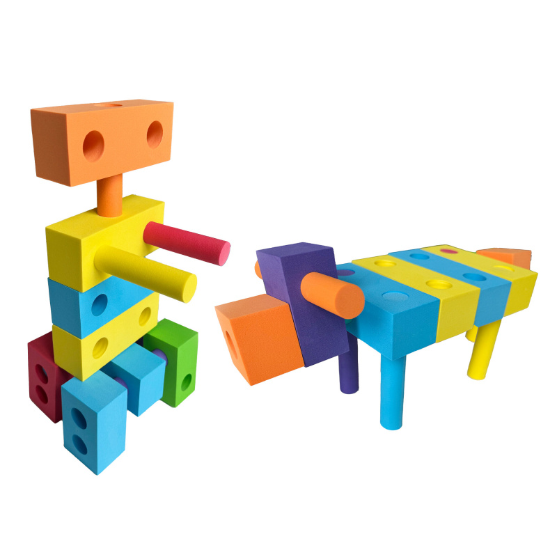 Aga4Kids Pěnové kostky 60ks