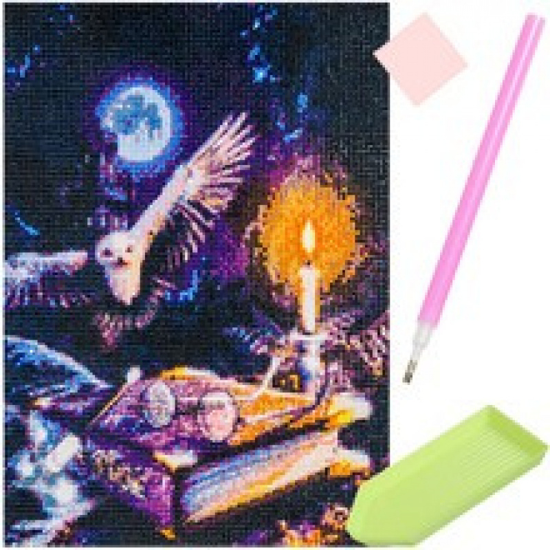 Diamantové malování - Sova H16217