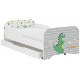 Wooden Toys Dětská postel Dino 140x70 cm