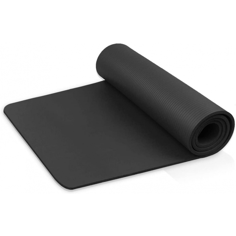 Linder Exclusiv podložka na cvičení YOGA Black 180x80x1 cm