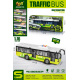 Autobus s funkcí světel a zvuku zelený