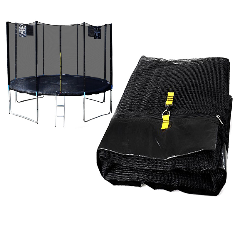 Chiemsee Ochranná síť 430 cm na 8 tyčí Black