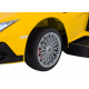 Kočárek Lamborghini Aventador SV žlutý