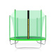Aga SPORT FIT Trampolína 250 cm Light Green + vnitřní ochranná síť