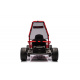 Vozidlo Gokart TORNADO s funkcí driftu Červený
