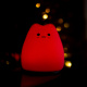 Aga Dotykové noční světlo Little Cat - silikonové LED