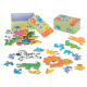 Aga Puzzle v plechovce SAFARI 25 dílků