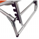 Aga Zahradní polohovací lehátko GARDEN EXCLUSIVE MC372310O Orange