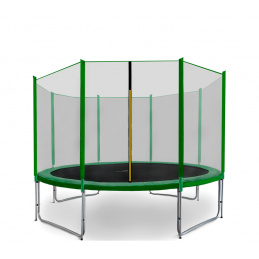 Aga SPORT PRO Trampolína 335 cm Dark Green + ochranná síť