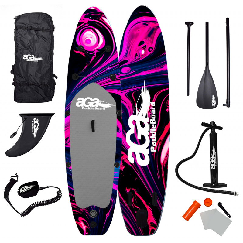 Aga Paddleboard MR5019FH 320x81x15 cm s držákem na prut
