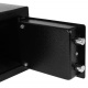 Trezor s mechanickým zámkem 230x170x170mm černá ISO 8800