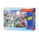 CASTORLAND Puzzle 120 dílků - Princezna a její jednorožci