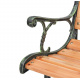 Aga Zahradní lavice 125x52x74 cm