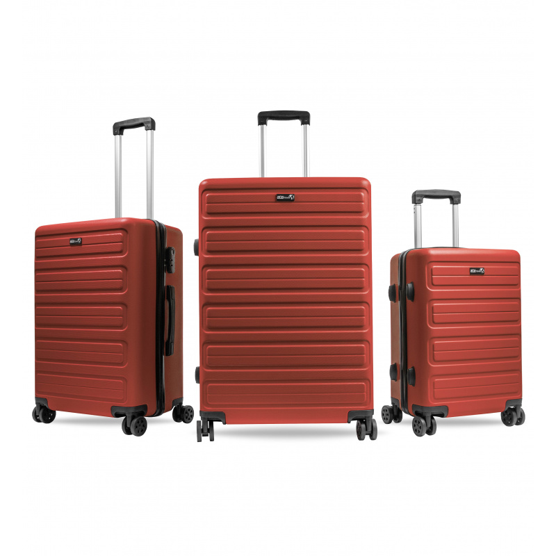 Aga Travel Sada cestovních kufrů MR4657 Červená