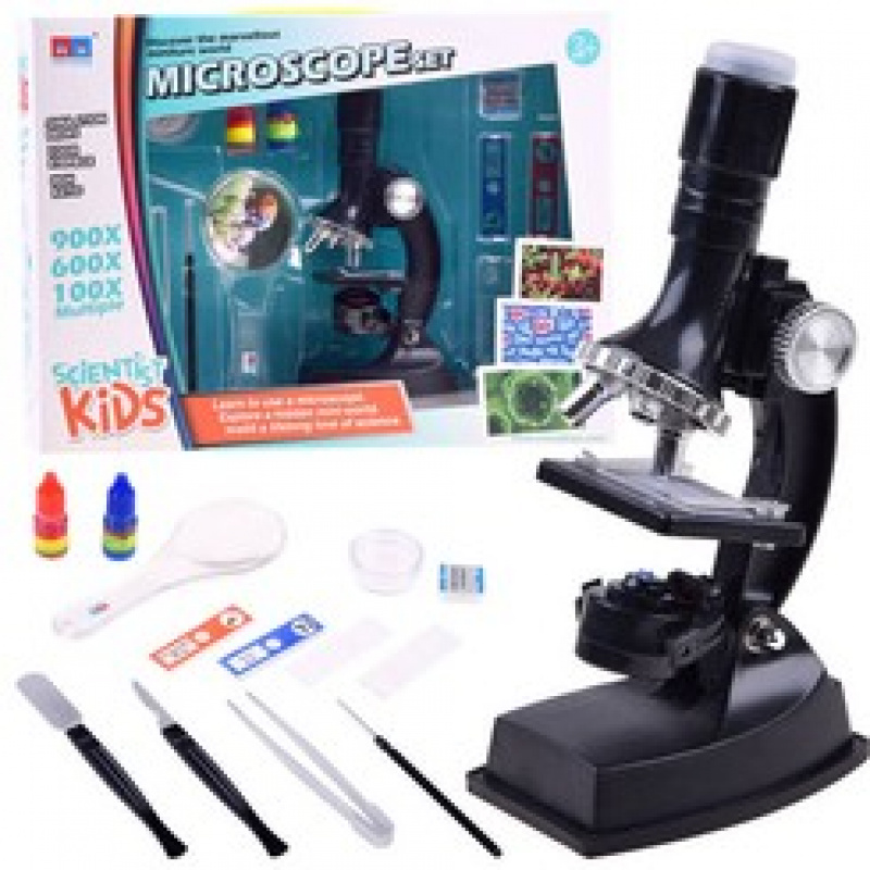 Mikroskop s příslušenství pro mladé vědce ES0015