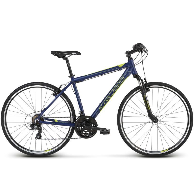 KROSS Pánské kolo Evado 1.0 28" Modré