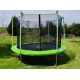 Aga SPORT FIT Trampolína 250 cm Light Green + vnitřní ochranná síť