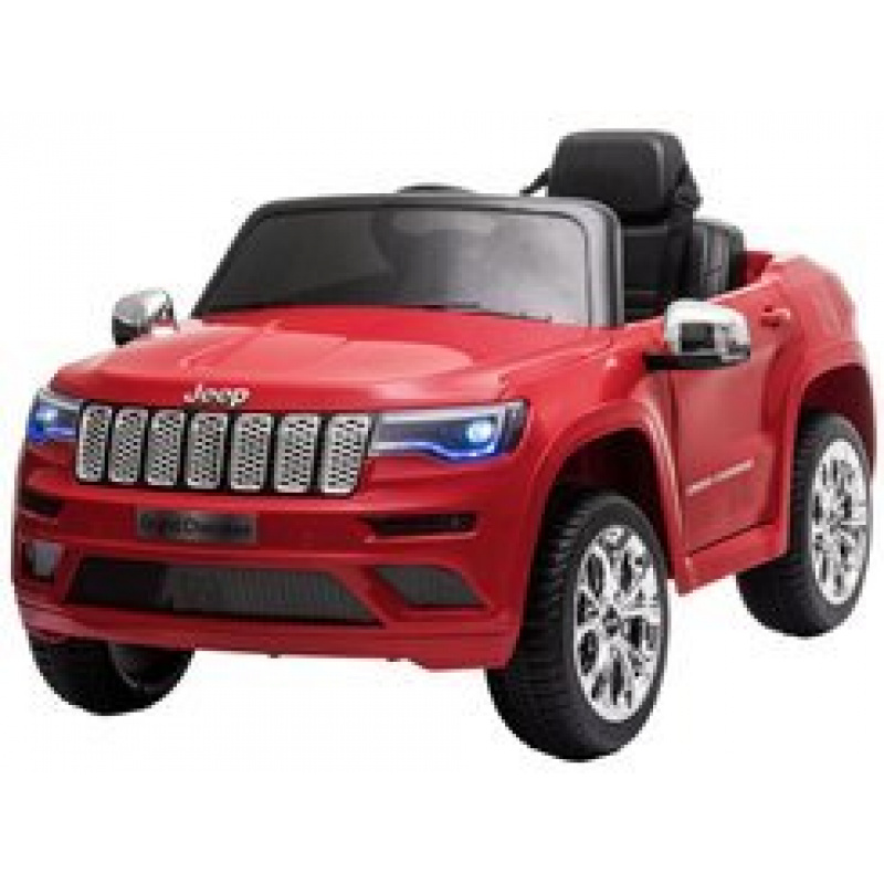 Elektrické autíčko JEEP GRAND CHEROKEE s dálkovým ovládáním PA0260 Červené