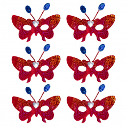 Aga4Kids Dětské škrabošky DS942R 6 ks