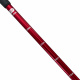 Aga Trekingová hole AntiShock 61–135 cm Červená