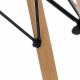 Aga Jídelní stůl 80 cm Šedý