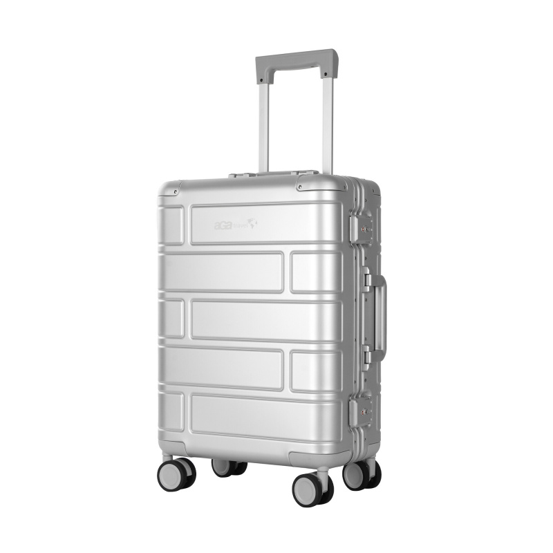 Aga Travel Cestovní kufr MR4678 Stříbrný