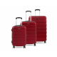 Aga Travel Sada cestovních kufrů MR4650 Červená