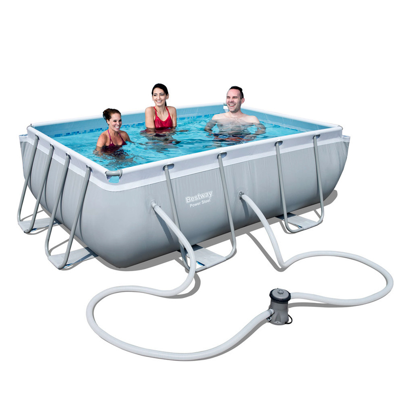 Bestway Power Steel Frame 2,82 x 1,96 x 0,84 m 56629 + Kartušová filtrace
