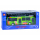 Kovový dvoupatrový autobus ZA2094 - zelený