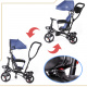 Aga Dětská tříkolka TRIKE FIX LITE Modrá