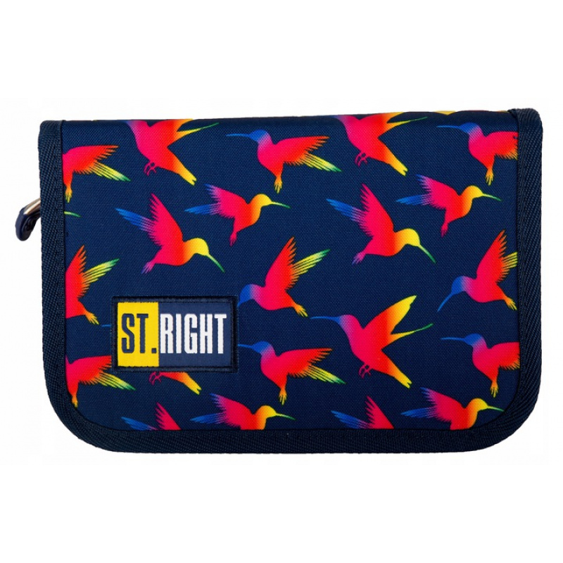 St.RIGHT Jednopatrový penál Birds