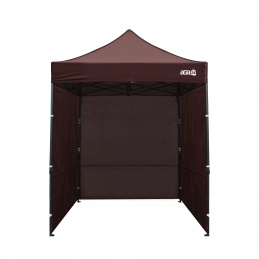 Aga Nůžkový stánek 2x2m Hnědý