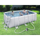 Bestway Power Steel Frame 4,12 x 2,01 x 1,22 m 56456 + Kartušová filtrace