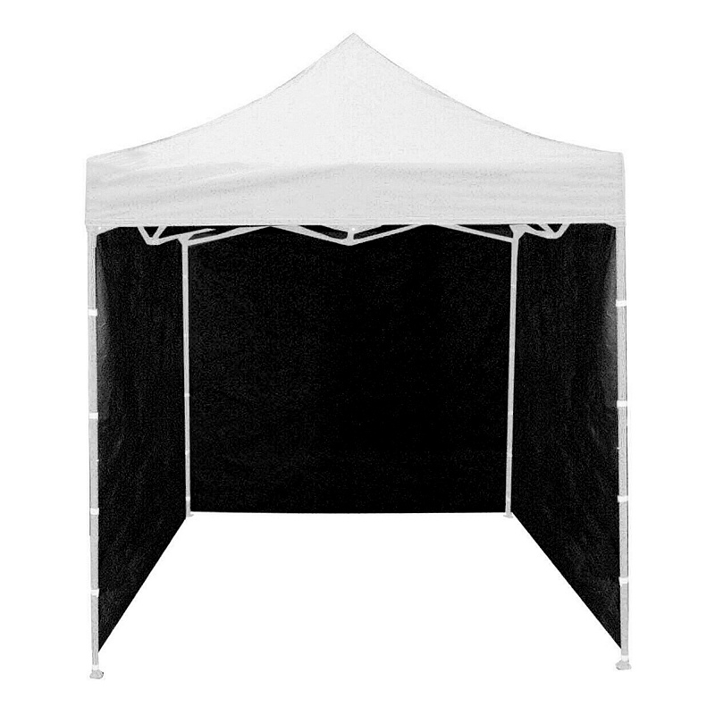 Aga Bočnice k prodejnímu stánku 2x3m Černá