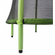 Aga Dětská trampolína 116 cm Světle zelená + ochranná síť