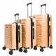 Aga Travel Sada cestovních kufrů MR4657 Oranžová