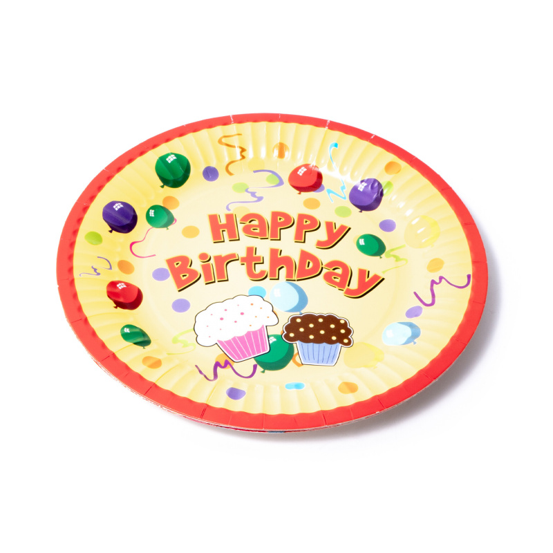 Aga4Kids Papírové talířky 23cm DS932-3 10 ks