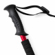 Aga Trekingová hole AntiShock 61–135 cm Červená