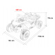 Buggy RTR Monster Speed 4x4 Růžový