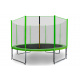 Aga SPORT PRO Trampolína 335 cm Light Green + ochranná síť
