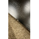 Aga Nástěnná police 60x23,5 cm Černá 2DAZ606 - II. JAKOST